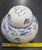 White Vintage Hand-Painted Blue and White Dragon Ginger Jar With Matching Lid For Sale - Image 8 of 9