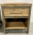 Contemporary Organic Modern Rustic Wood Nightstands Pair For Sale - Image 3 of 6