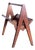 1950s Portable Teak Magazine Rack by Pierre Jeanneret For Sale
