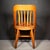 Industrial Johnson Chair Co. Solid Oak Banker's Desk Chair c.1930-1948 For Sale - Image 3 of 8