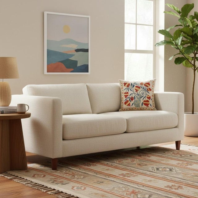 20"x20" 100% Silk Embroidered Cushion Cover. Pomegranate Design Lace Pillow For Sale - Image 4 of 6