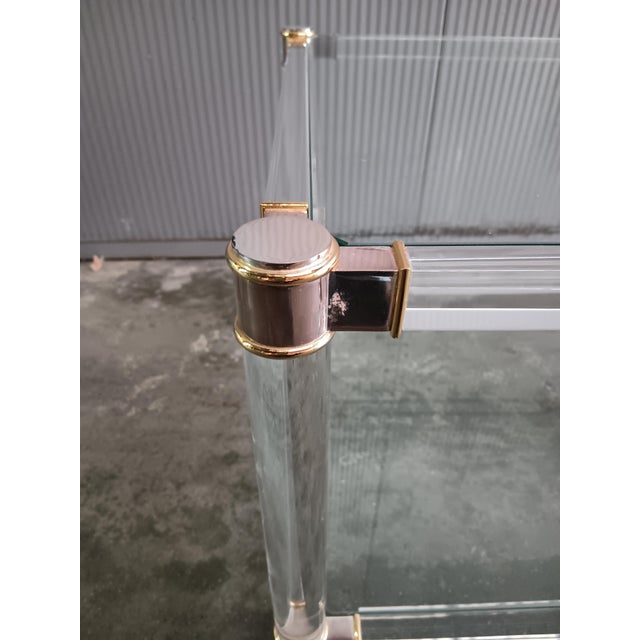 Hollywood Regency Side Table, 1970s For Sale - Image 4 of 6