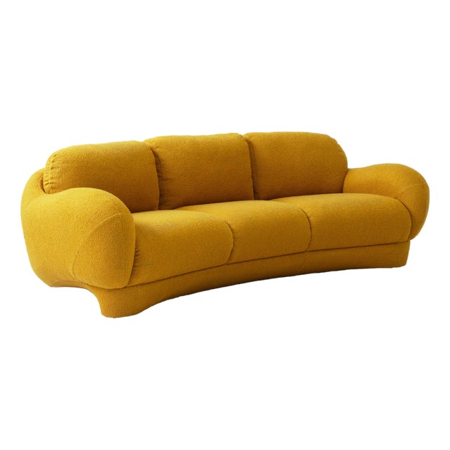 Vladimir Kagan Curved Cloud Sofa For Sale