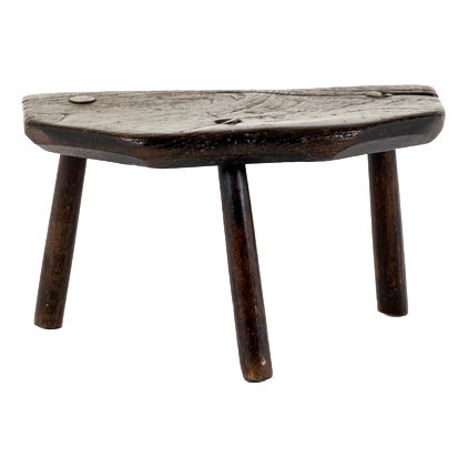 Georgian Welsh Milking Stool For Sale