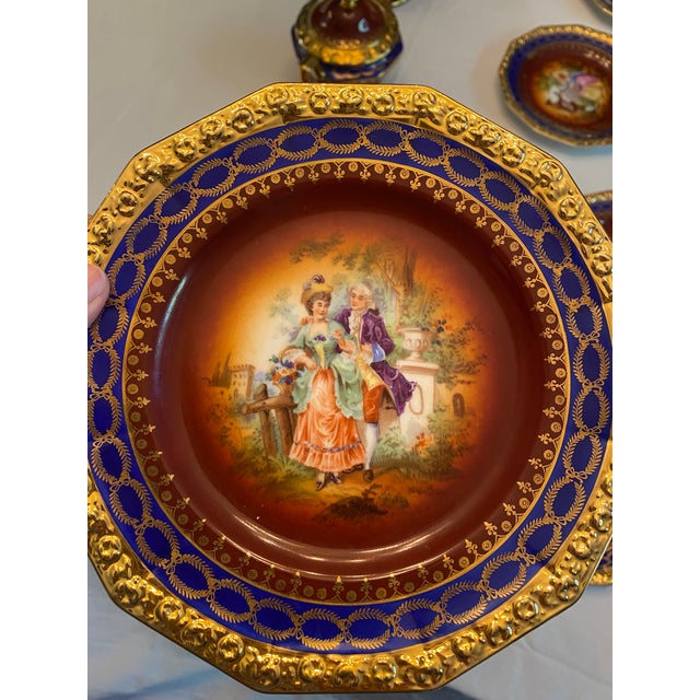 1930s Complete Rosenthal “Maria” Porcelain Tea Service – Selb Germany – 29 Pieces For Sale - Image 6 of 15