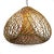 Beautiful thick rattan Java Drop hanging lantern. Attractive swirling design produces a natural glow when illuminated....