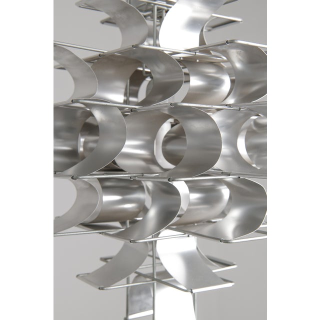 Cassiopeia Seven-Tier Pendant Light by Max Sauze for Max Sauze Studio, 1970s For Sale - Image 10 of 14