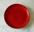 Ceramic Set of 7 Red Gerz West Germany Pottery Dinner Plates For Sale - Image 7 of 9