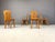 Wood Vintage Brutalist Dining Chairs, 1960s, Set of 4 For Sale - Image 7 of 12