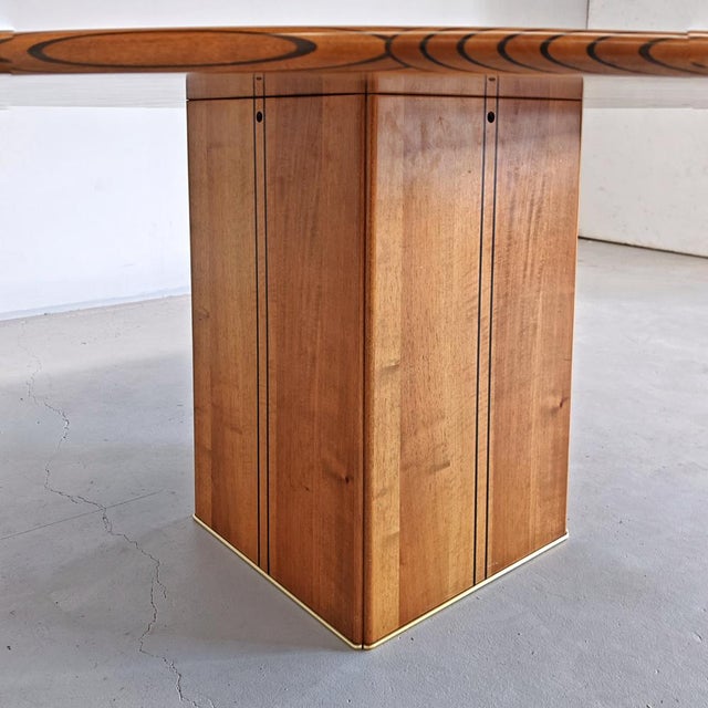Round Artona Briar Table by Afra Tobia Scarpa for Maxalto, 1970s For Sale - Image 15 of 18