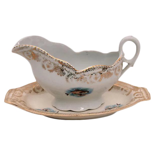 Fish Motif Gravy Pitcher For Sale
