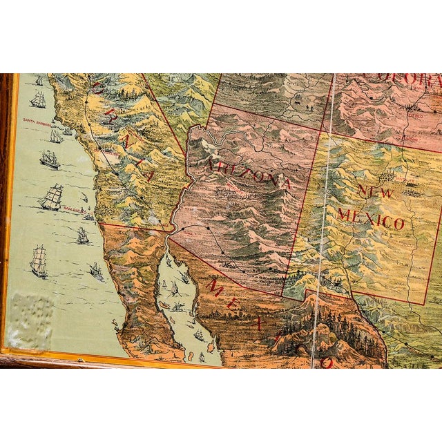 Late 19th Century "Across the Continent" Game Board by Parker Bros. For Sale In Chicago - Image 6 of 11