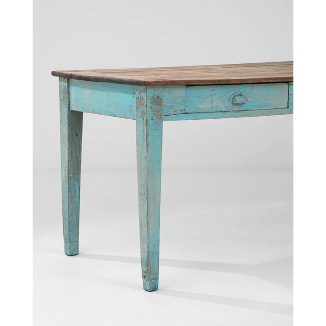 Early 20th Century Early 20th Century French Wooden Dining Table For Sale - Image 5 of 18