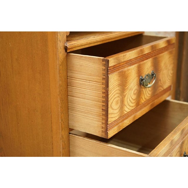 English Compactum Wardrobe in Light Oak, 1920s For Sale - Image 18 of 18