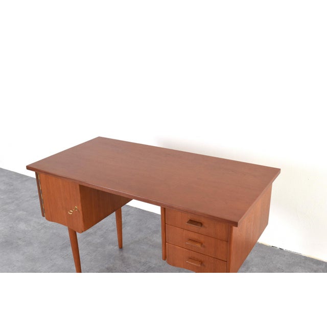 Mid-Century Modern Danish Teak Desk, 1960s For Sale - Image 17 of 18