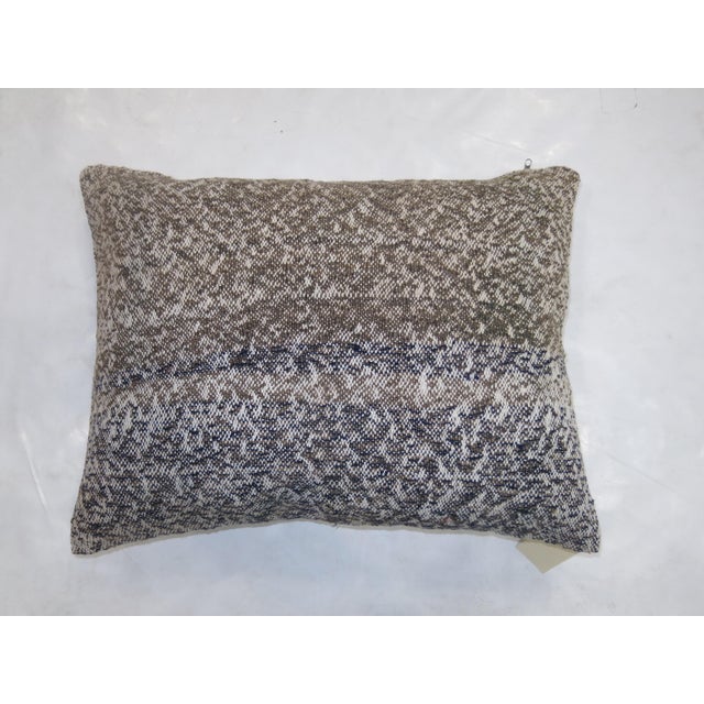Modern Double Sided Turkish Kilim Pillow For Sale - Image 4 of 5
