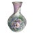 Vintage Hand Painted Flower Vase For Sale