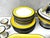 Yellow Vintage Farmhouse Aragon German Pottery Ceramic Dinner Service , 1980s, Set of 21 For Sale - Image 8 of 12