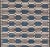 Modern Rug in Wool with Sub-Geometric Modern Tribal Design in Multicolor. Keivan Woven Arts / rug SNK-2295, country of...