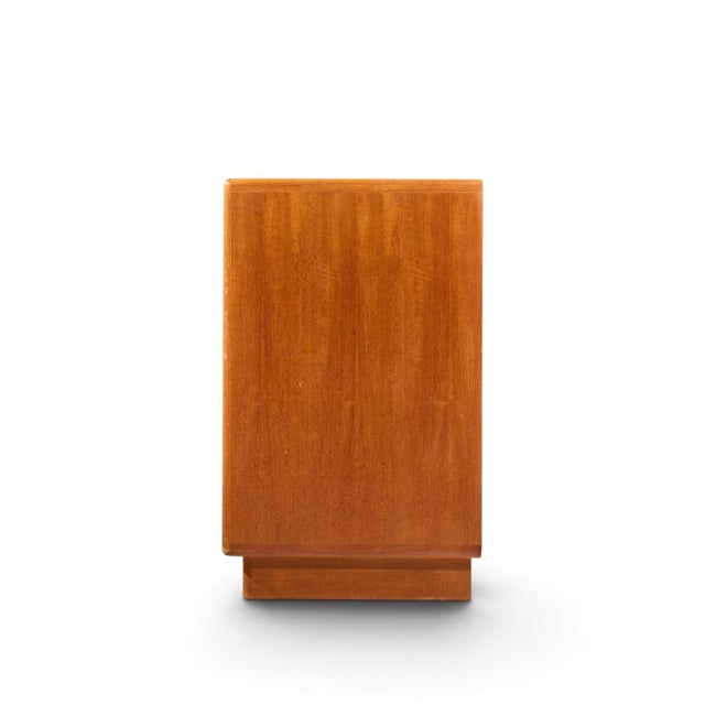 Mid 20th Century Dyrlund Mid Century Danish Teak Tambour Door Lowboy Dresser For Sale - Image 5 of 11