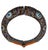 Art Deco Matthew Campbell Laurenza Cuff Bracelet Sapphire Topaz Cuff Bangle Gemstone MCL For Sale - Image 3 of 6