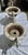 For sale are a pair of rare marked "C. E. Walbridge" cast iron planters/urns, each with a pair of heavy scrolled arms....