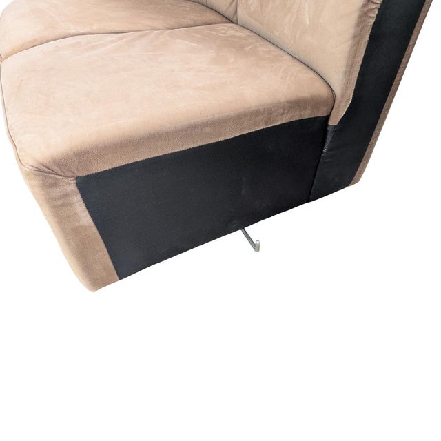Piccolino Corner Sofa in Suede from Walter Knoll For Sale - Image 12 of 15