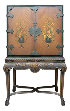 20th Century Wooden Commode,