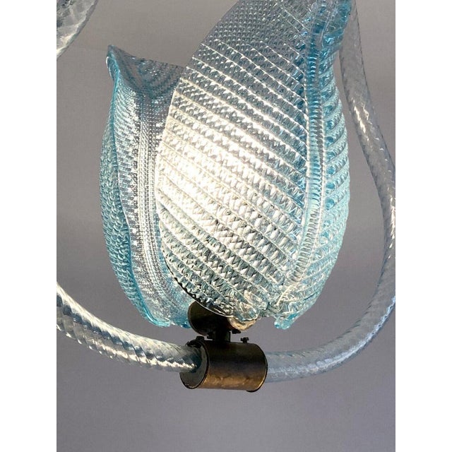 Murano Glass Ceiling Fixture from Barovier & Toso, 1960s For Sale - Image 10 of 18