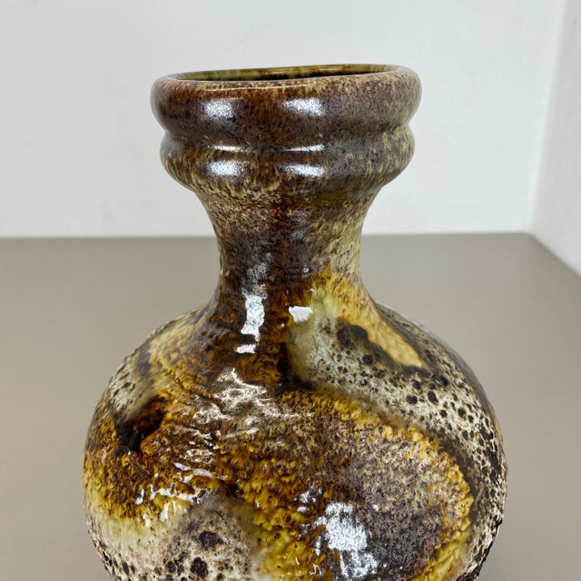 Ceramic Fat Lava Ceramic Vase by Dümler and Breiden, Germany, 1970s For Sale - Image 7 of 15