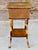Wood Late 19th Century Restored Scorched Bamboo Sewing Stand With Woven Rattan Top For Sale - Image 7 of 11