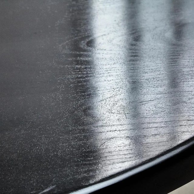 T23 Black Wooden Side Table by Pierre Chapo, 2020 For Sale - Image 4 of 12