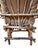 Wood Vintage Adirondack Bent Willow Upholstered Chaise Lounge For Sale - Image 7 of 10