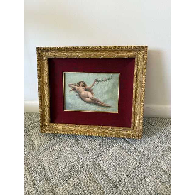 Antique Nude Painting For Sale In Greenville, SC - Image 6 of 10