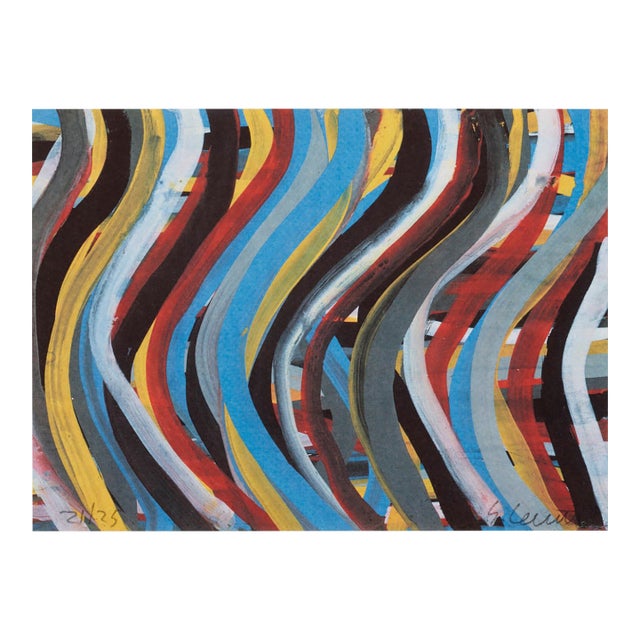 Sol Lewitt Brushstrokes: Horizontal and Vertical, Plate # 8, 1996 For Sale