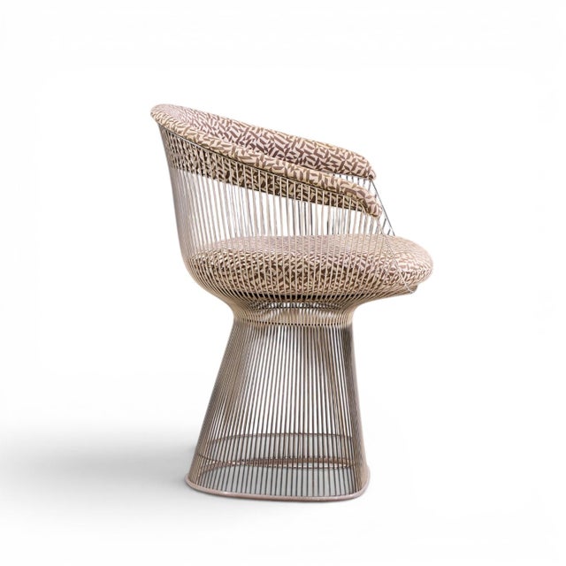 Warren Platner for Knoll Mid Century Dining Chairs - Pair For Sale - Image 11 of 12