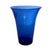 Mid-Century Modern Large Mid-Century Modern French Hand-Blown Cobalt Blue Bubble Glass Vase from Biot, 1960s For Sale - Image 3 of 8