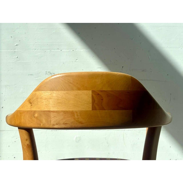 Brown Vintage Danish Chair by Rainer Daumiller for Design + Handwerk For Sale - Image 8 of 16