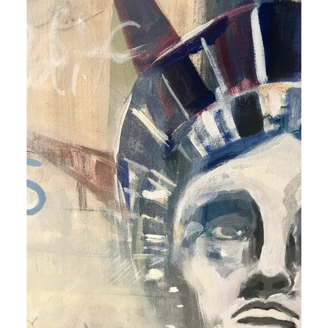 “Out of Many, One" Large Political Painting by Michele Zuzalek For Sale - Image 4 of 6