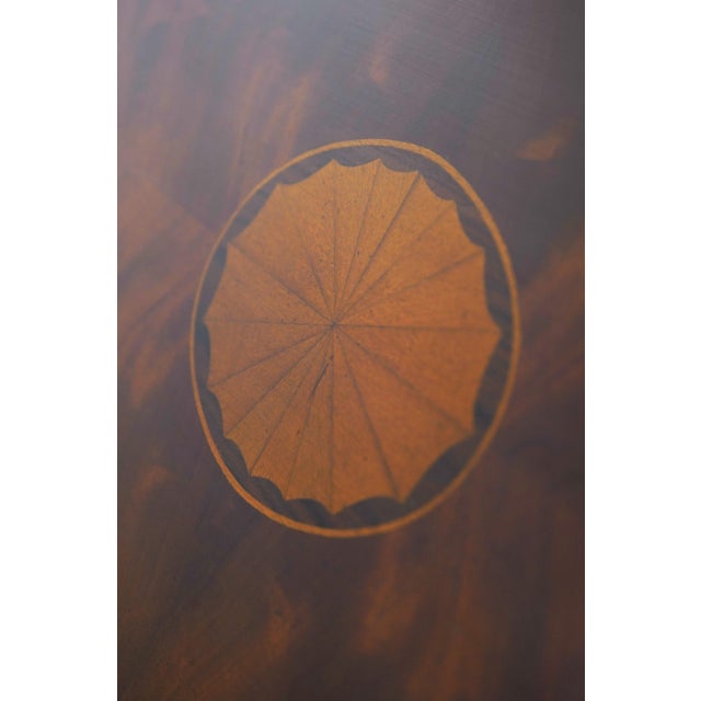 Hekman Flame Mahogany Secretary Desk For Sale - Image 14 of 18