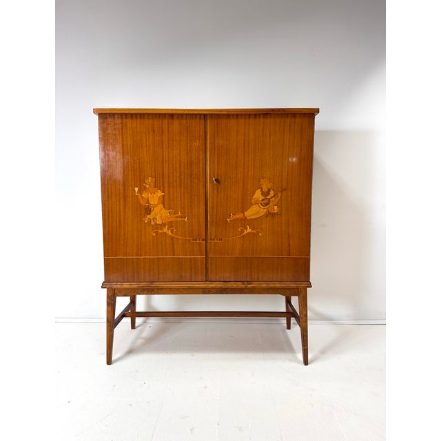 Wood 1940’s Swedish Cabinet For Sale - Image 7 of 7