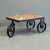 Wood Jim Guerin Custom Factory Cart Style Coffee Table For Sale - Image 7 of 8