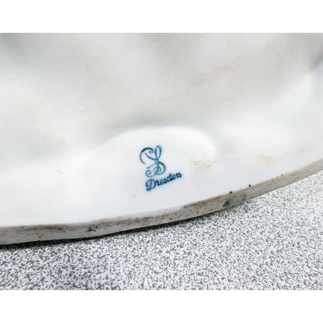 Porcelain Sculpture, Dresden, Germany, Early 1900s For Sale - Image 12 of 13