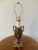 Vintage Neoclassical Urn-Form Table Lamp With Greek Key and Draped Swag For Sale - Image 10 of 12