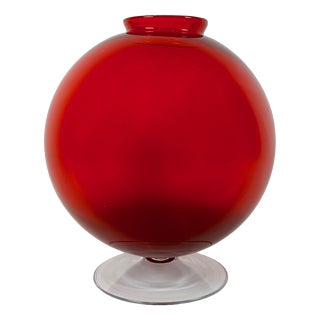 Large Space Age Ball Vase, 1970s For Sale