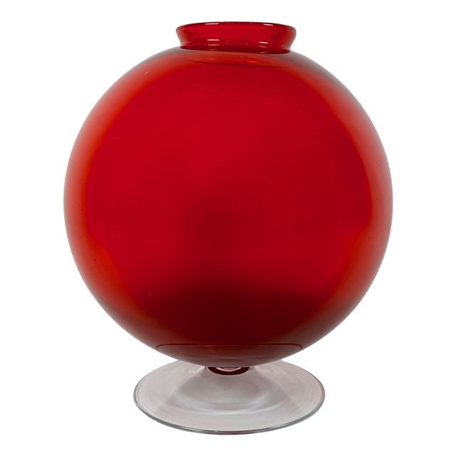 Large Space Age Ball Vase, 1970s For Sale