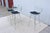 Knoll Mid-Century Modern Harry Bertoia for Knoll Bertoia Bar Height Stools - Set of 4 For Sale - Image 4 of 18