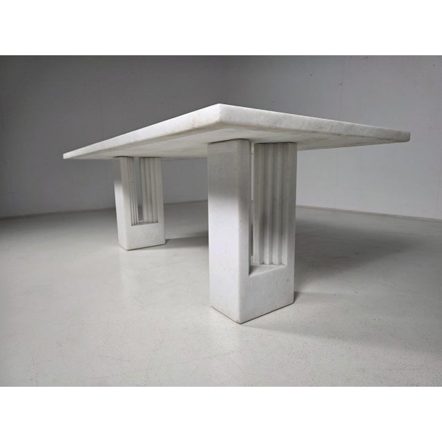Gavina Delfi Dining Table by Carlo Scarpa & Marcel Breuer for Simon Gavina, Italy For Sale - Image 4 of 8
