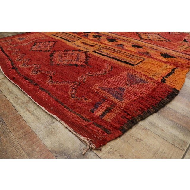 Late 20th Century Vintage Moroccan Rug, 06'10 X 07'09 For Sale In Dallas - Image 6 of 8