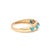 Natural 0.61 cts turquoise ring in 14k gold For Sale - Image 9 of 18